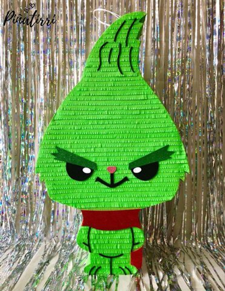 Пиньята "Grinch" 60 см (без наполнения)