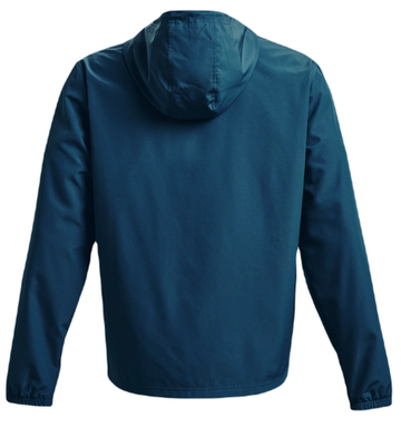 Мужская теннисная куртка Under Armour Men's UA Sportstyle Windbreaker Jacket - Бирюзовый