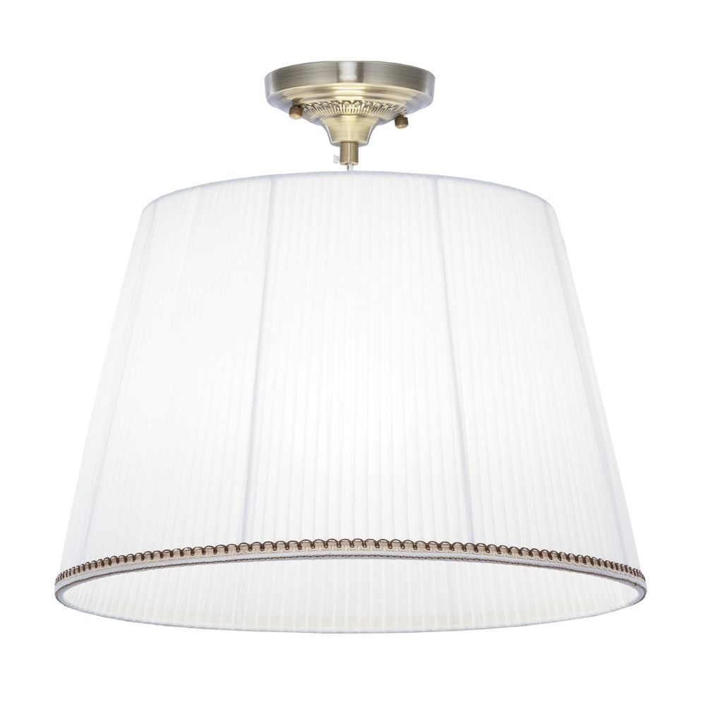 Citilux Вена CL402030 Подвесной светильник бронза с белым абажуром