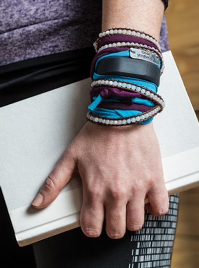 Фитнес-браслет Garmin Vivosmart 3 Фиолетовые S/M 010-01755-21