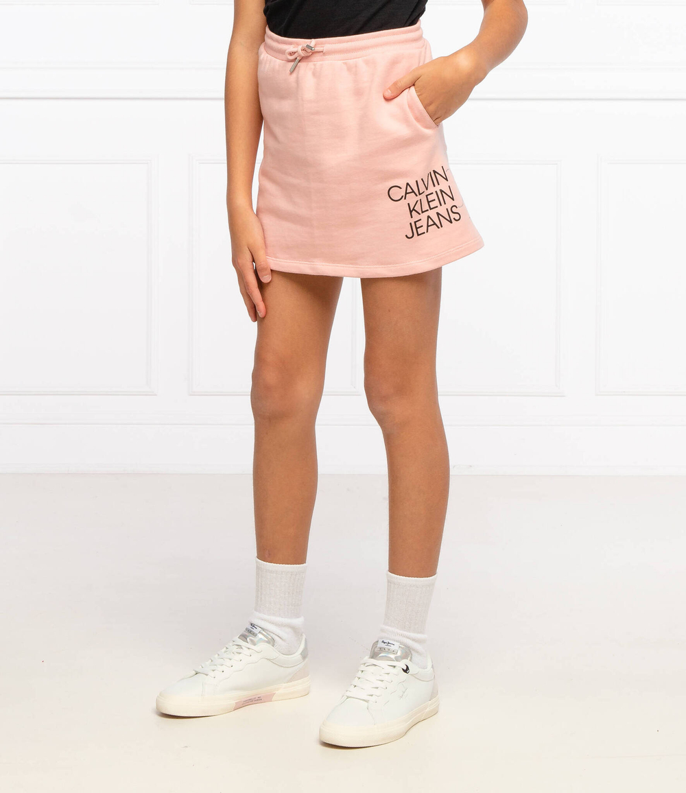 юбка Calvin Klein Jeans - пудро-розовый(IG0IG00990)