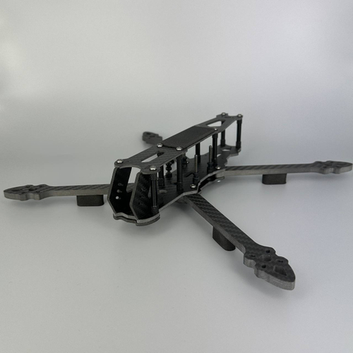 Карбоновая рама квадрокоптера MARK4 V2 7дюймов