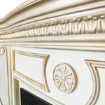 Каминокомплект Real Flame Barcelona 33 WT с очагом Moonblaze Deluxe Black