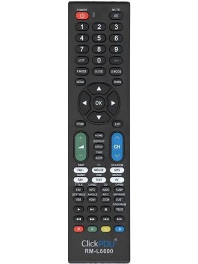 Универсальный пульт RM-L6600 для телевизоров Mystery