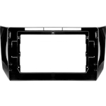 Комплект рамки с разъёмами 10" Nissan Sentra/Sylphy B17 2012-2023, Tiida 2015 глянец - Car-Smart 7014GL