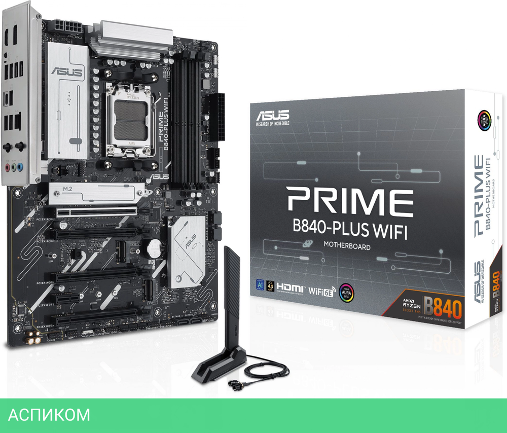 Материнская плата Asus Prime B840-Plus WIFI (90MB1IZ0-M0EAY0)