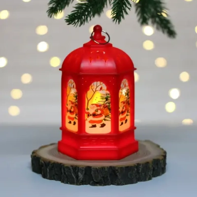 Сувенир с подсветкой «Сказочные игры» 8,5*14 см, Красный (работает от батареек LR44*3)