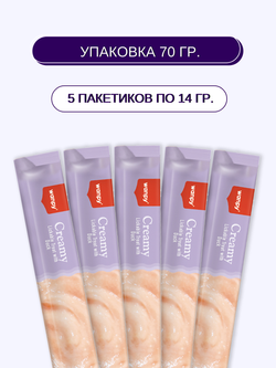 Wanpy Dog Крем лакомство для собак "нежное пюре" из утки 70 г