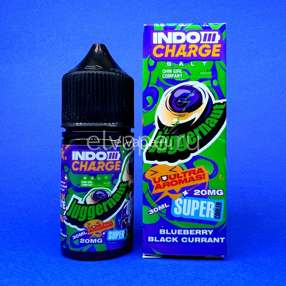 Indo Charge, Juggernaut 30ml 2% HARD