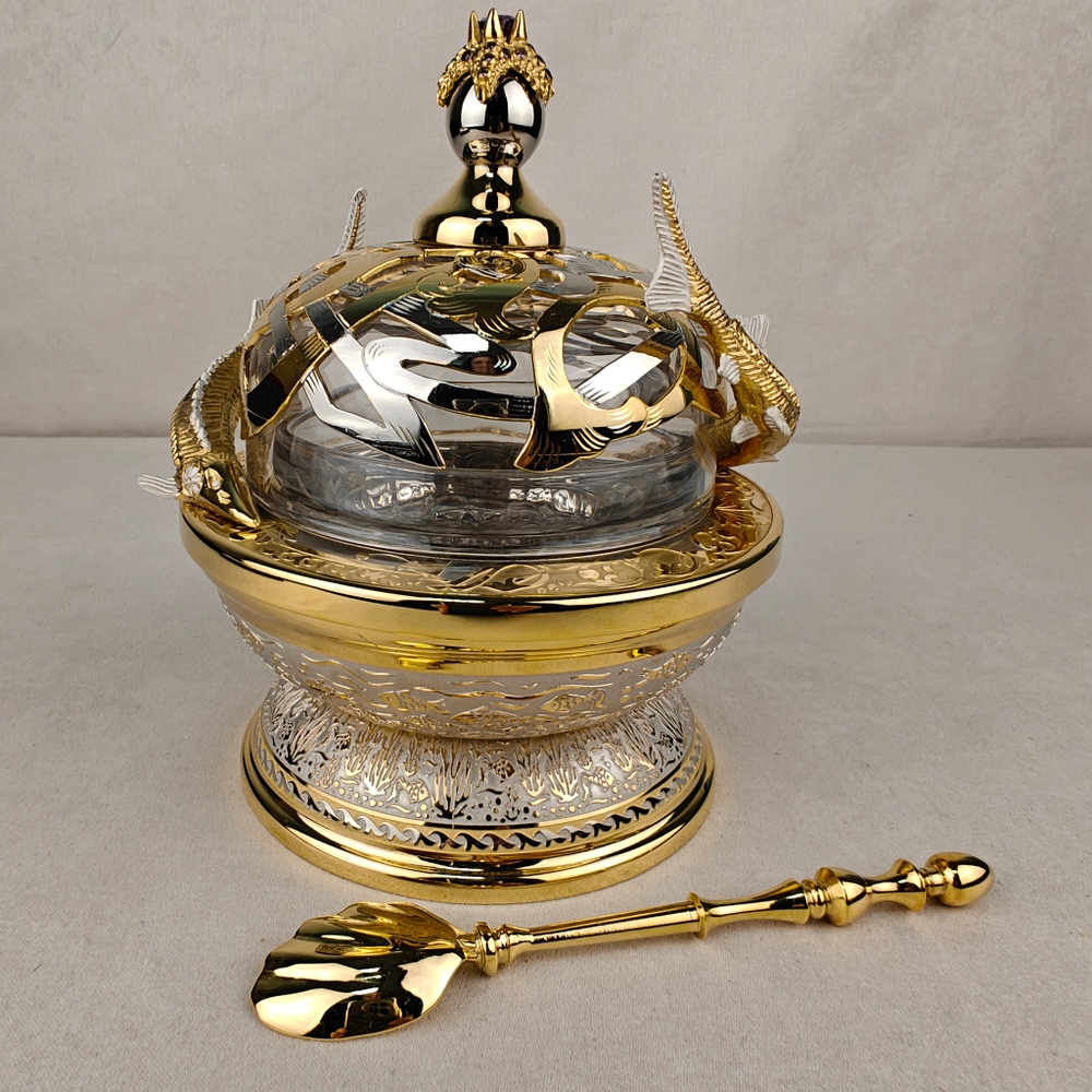 Икорница Морская звезда Златоуст от РТД "Золотой медведь"