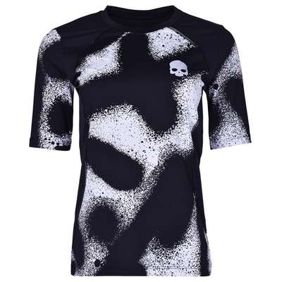 Женская теннисная футболка Hydrogen Spray Mesh Second Skin - Multikolor