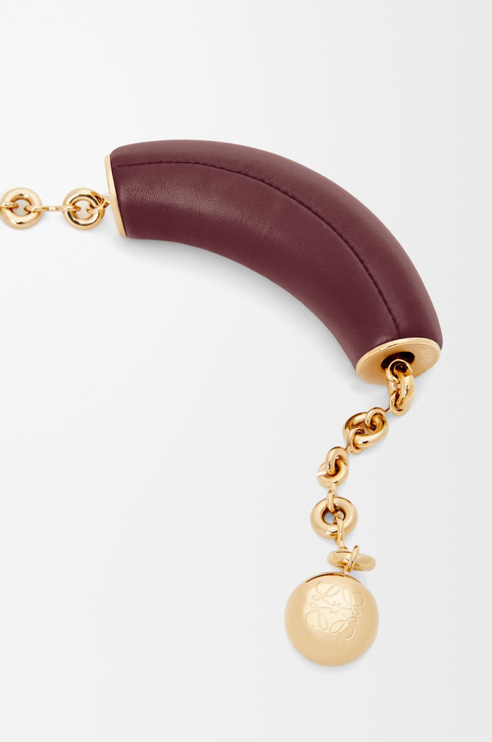 Loewe Маленькая сумка-мешок Squeeze из мягкой кожи ягненка наппа, бургунди