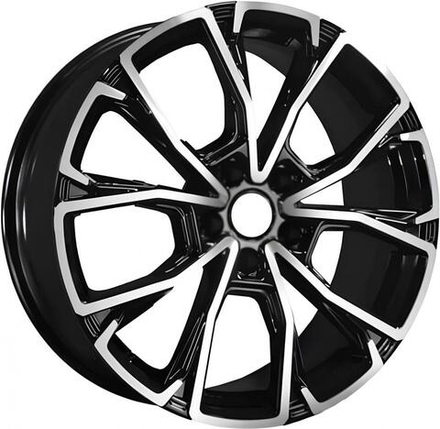 Khomen 1907 7.5x19 5x120 ET 30 Dia 66.1 (черный)