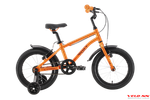 Велосипед 16" Stark'22 Foxy Boy оранжевый/черный