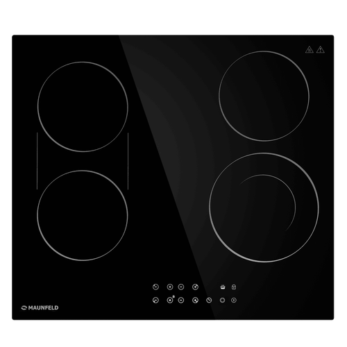 Электрическая варочная панель с объединением зон Bridge MAUNFELD CVCE594BDBK