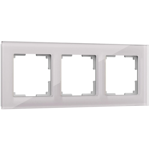 Рамка на 3 поста Favorit (дымчатый,стекло) W0031117