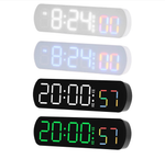 Часы настольные LED MIRROR NO.: 6639 Green&RGB