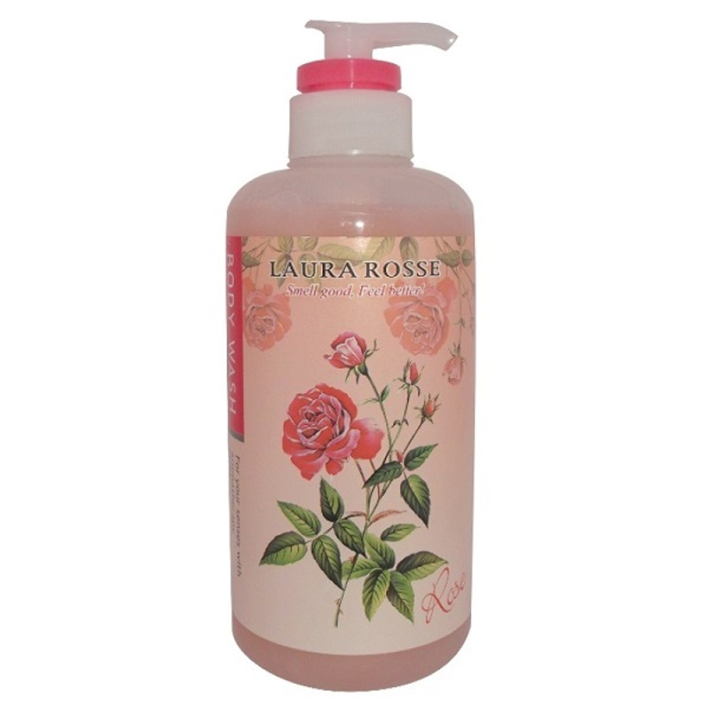 Мыло жидкое для тела Ароматерапия Роза Laura Rosse Body Wash Rose 500мл