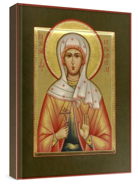 Галина Коринфская (рукописная икона)