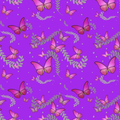 Butterfly extra pink