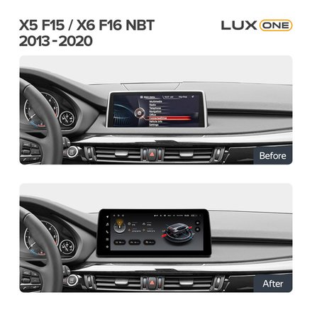 Магнитола BMW X5 F15 2013-2017 NBT - FarCar BMW2005 монитор 12.3" на Android 13, 8Гб+128Гб, CarPlay, 4G SIM-слот