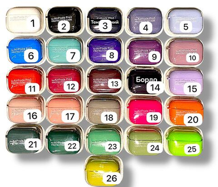 Чехол силиконовый для AirPods Pro 3