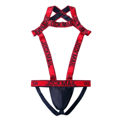Мужская портупея красная JOCKMAIL JM913-8