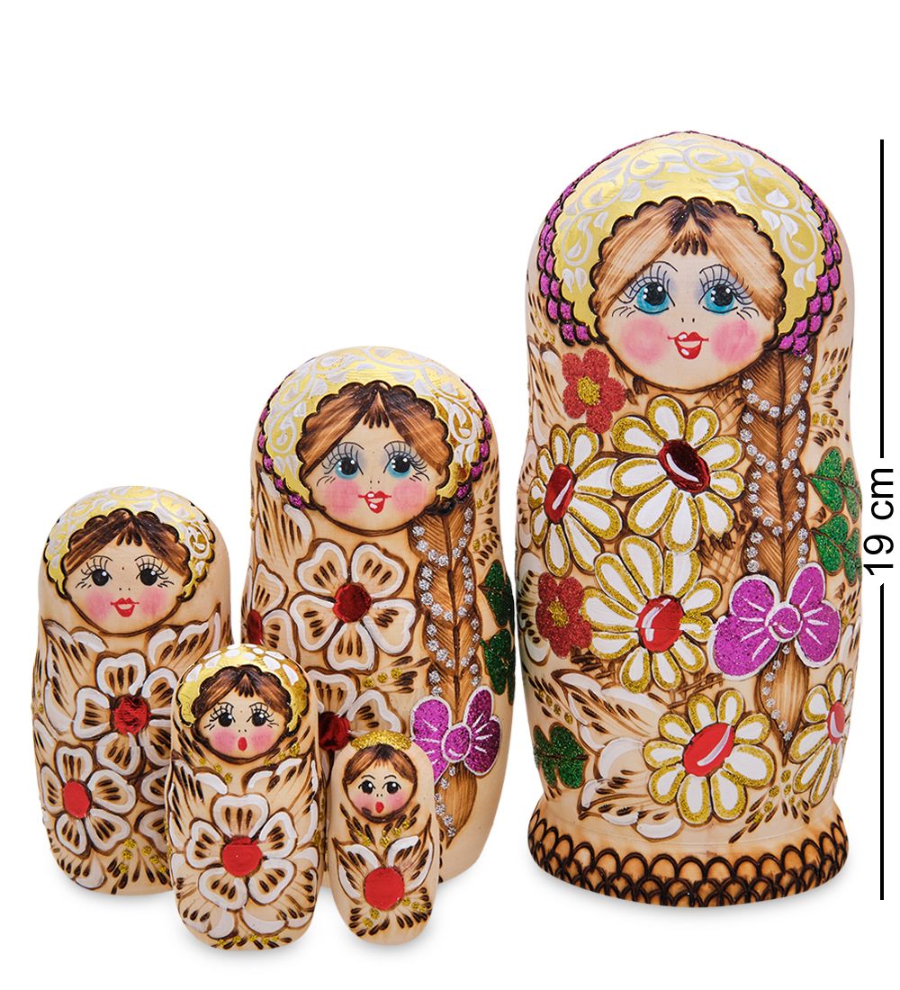 Народные промыслы МР-24/ 02-B Матрешка 5м «Грушенька»