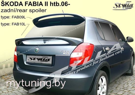 Спойлер для Skoda Fabia