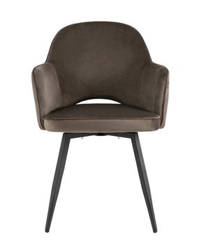 Стул Венера вращающийся, велюр коричневый NP