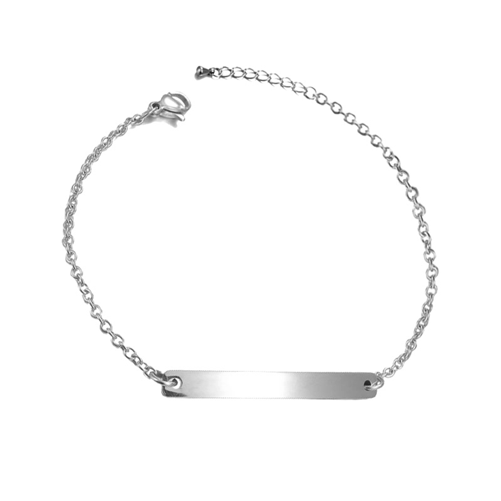 Браслет Love Silver c индивидуальной гравировкой