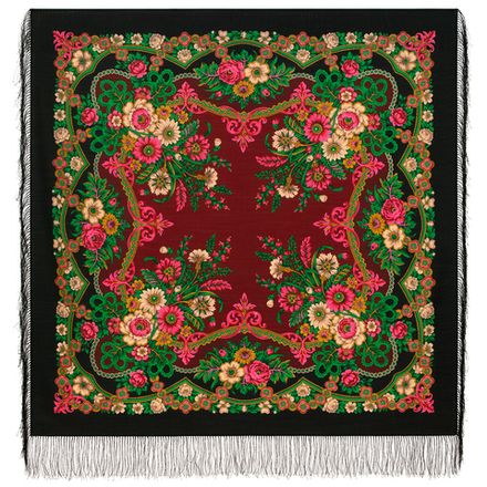 Павловопосадский платок Ностальгия 573-18 (П)