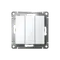 Выключатель 3-кл. AtlasDesign (сх. 1+1+1) 10AX механизм лотос SE ATN001331