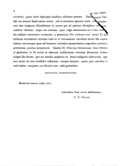 Carl Friedrich Gauss Werke. Volume 1 | C.F. Gauss