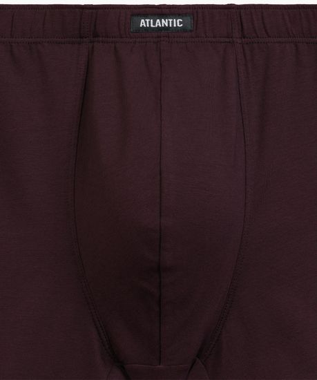 Трусы мужские боксеры (3шт), Atlantic 3MH-048, хлопок, баклажан + зеленый лес + темно-синий