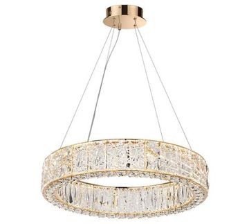 5071/70L HALL ODL24 595 золото/прозрачный/металл/хрусталь/стекло Люстра LED 52W 3700K VERSION