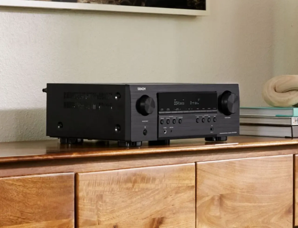AV-ресивер Denon AVR-S770H, черный, мощность 165Вт, поддержка 8K