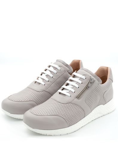 1101 Женские кеды(Темно-бежевый)