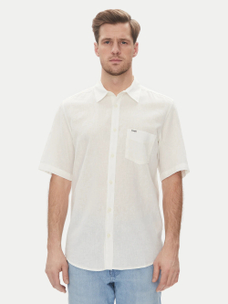 Рубашка мужская WRANGLER SS 1 PKT SHIRT WHITE