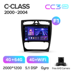 Teyes CC3 2K 9"для Mercedes Benz C-Class, CLK-Class 2000-2005