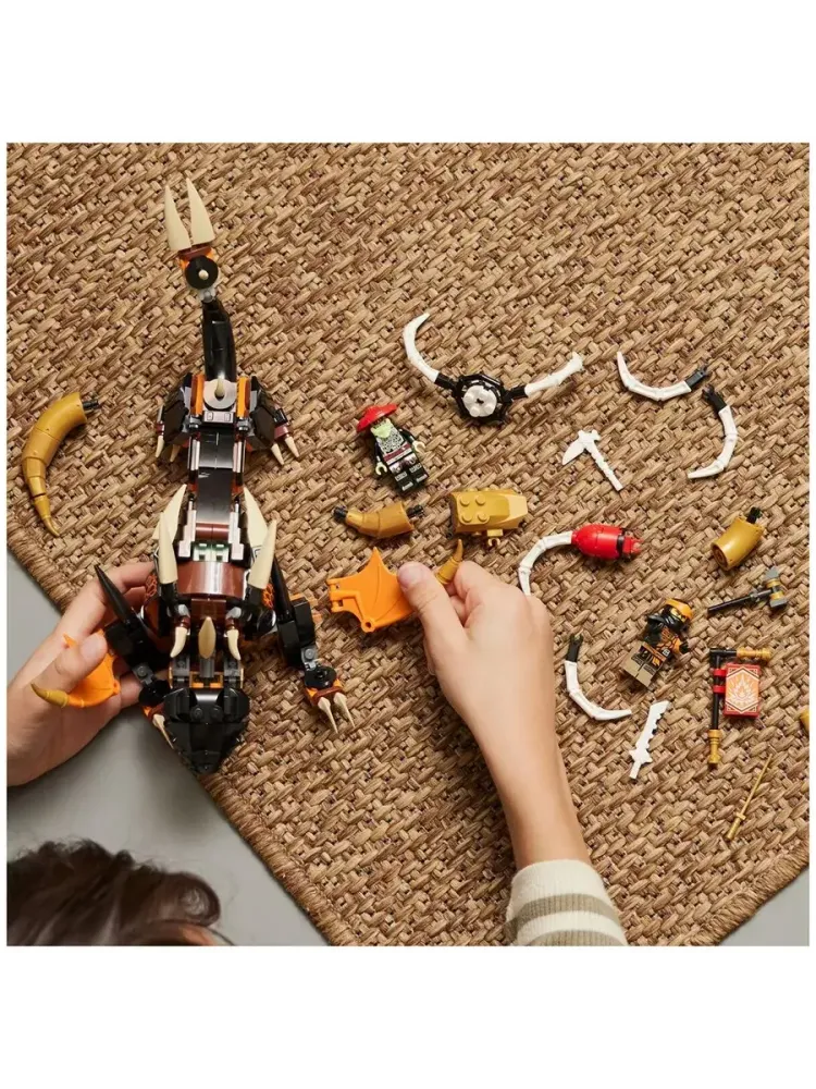 Конструктор Ninjago 71782 Земляной дракон Коула