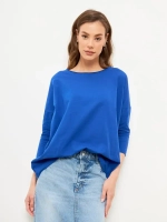 Лонгслив оверсайз с рукавом 3/4