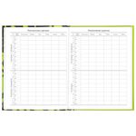 Дневник 5-11 класс 48 л., твердый, BRAUBERG, глянцевая ламинация, с подсказом, "Calligraphy", 106387