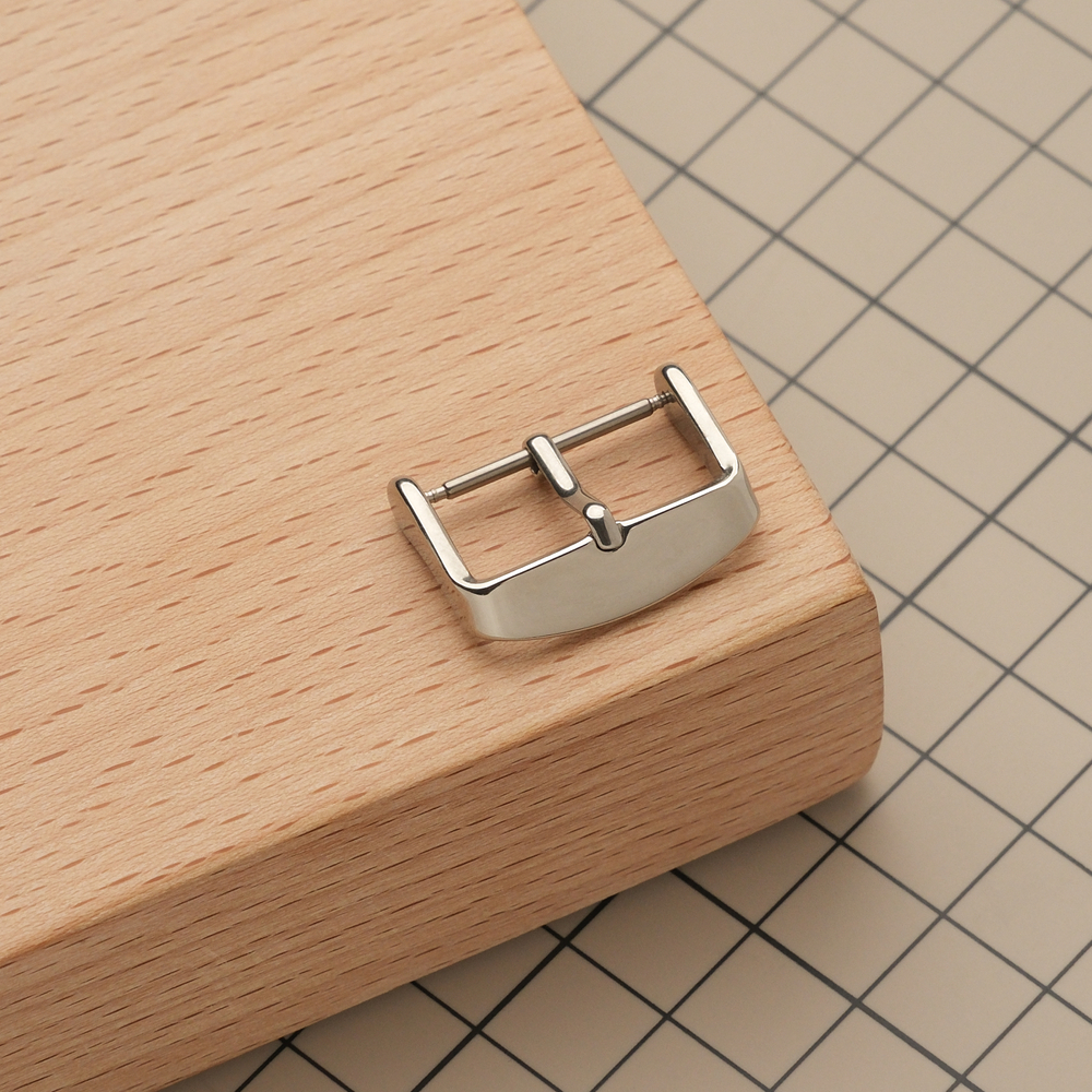 Застежка с закругленным кончиком, цвет серебро