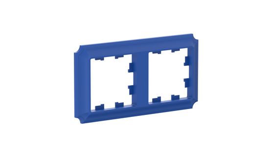 Рамка 2-м AtlasDesign Antique универс. аквамарин SE ATN101102