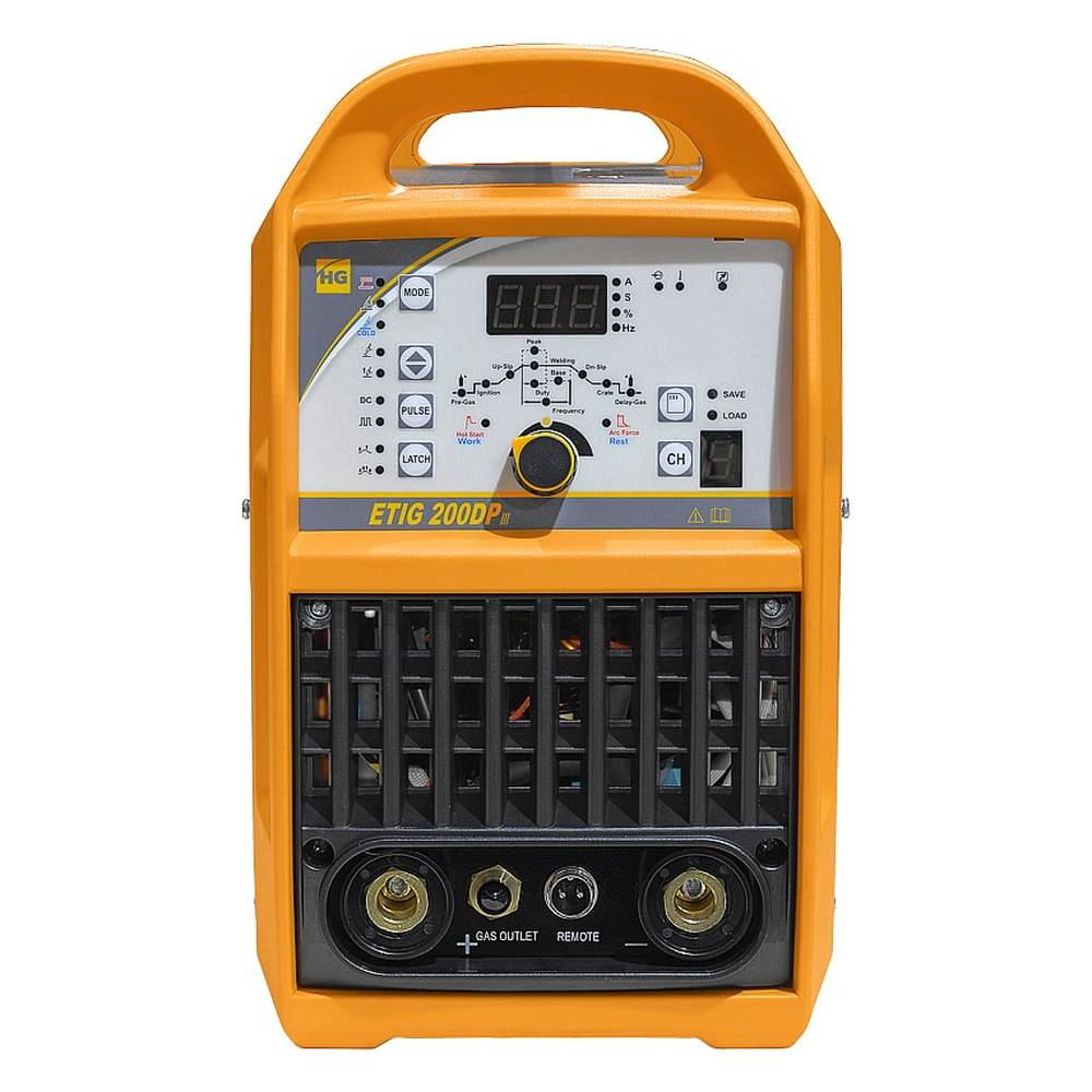 Аппарат аргонодуговой сварки HUGONG ETIG 200DP III (cold tack) 041202