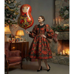 Фигура Матрешка Золотая роспись (31''/79 см)