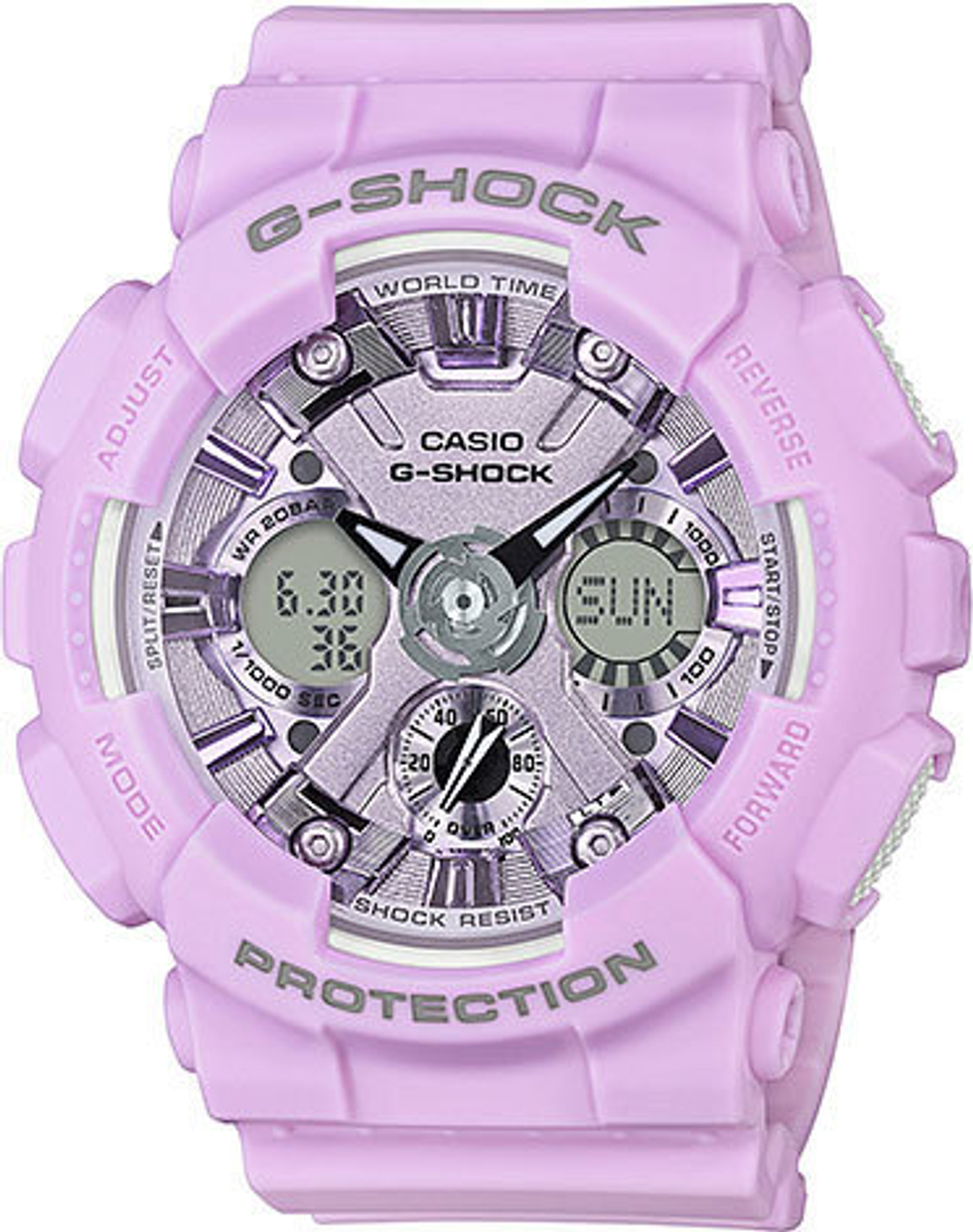 Японские наручные часы Casio G-SHOCK GMA-S120DP-6A