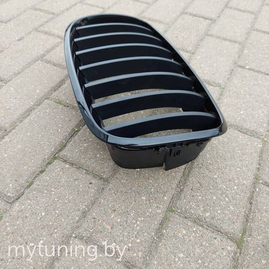 Решетки радиатора для BMW X5 E70 (06-13) / X6 E71 (08-14) Glossy Matt Black