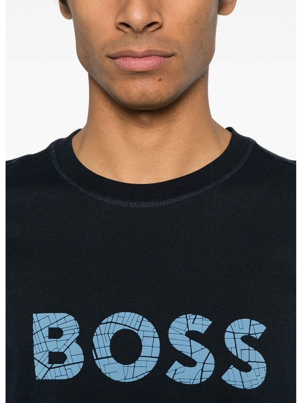 Футболка мужская Te_logotexture BOSS